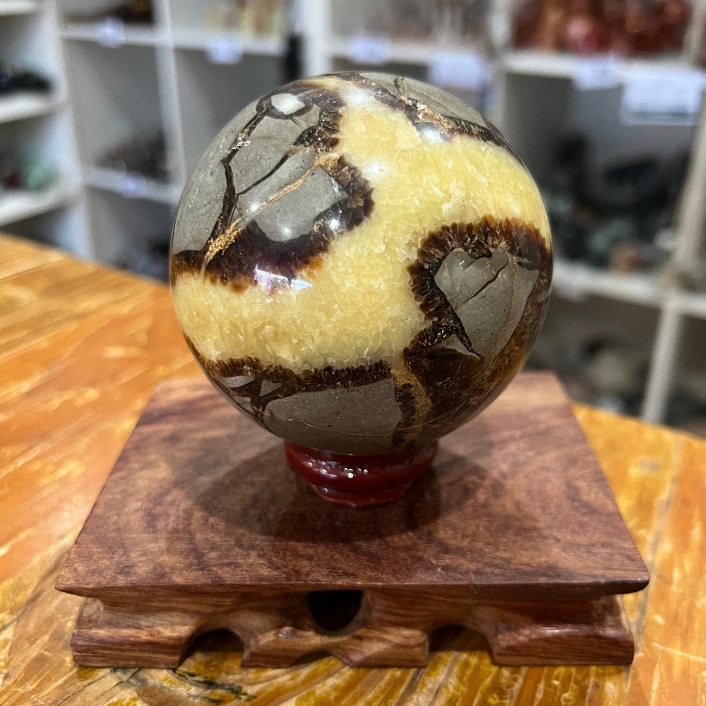 Septarian Sphere