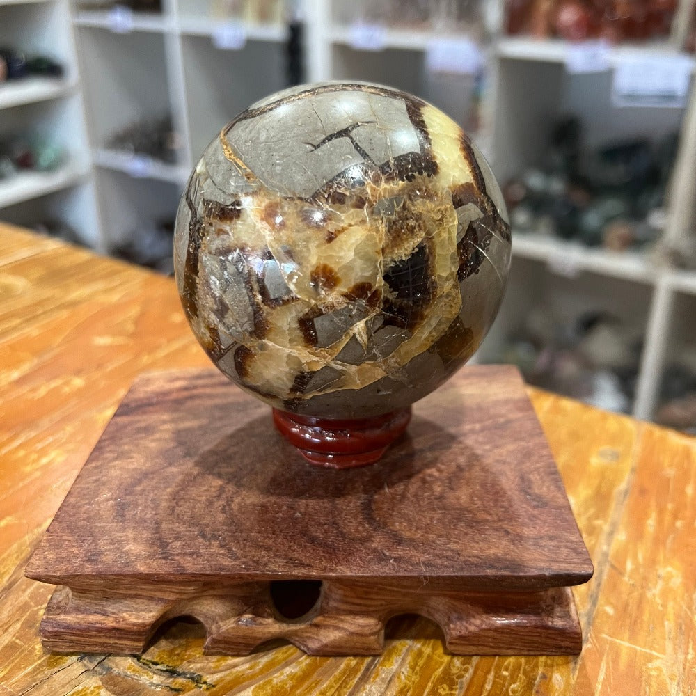 Septarian Sphere