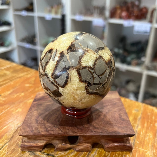 Septarian Sphere