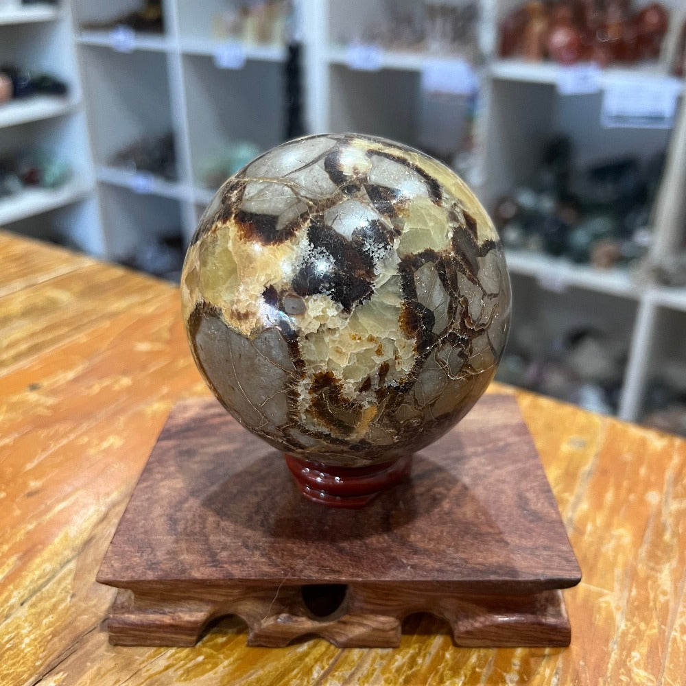 Septarian Sphere