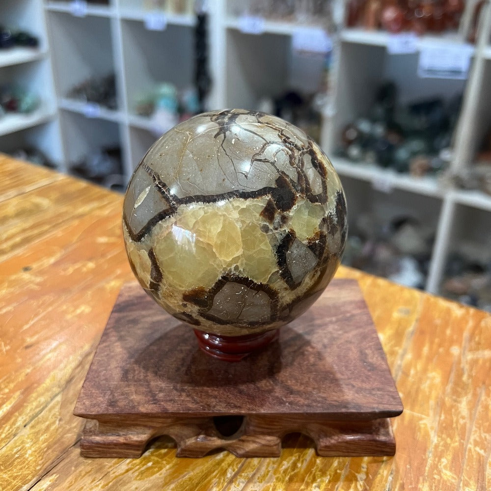 Septarian Sphere