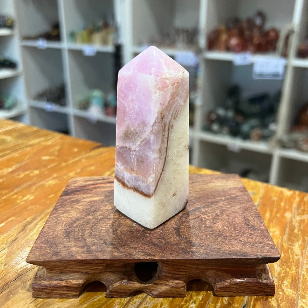 Pink Aragonite Tower