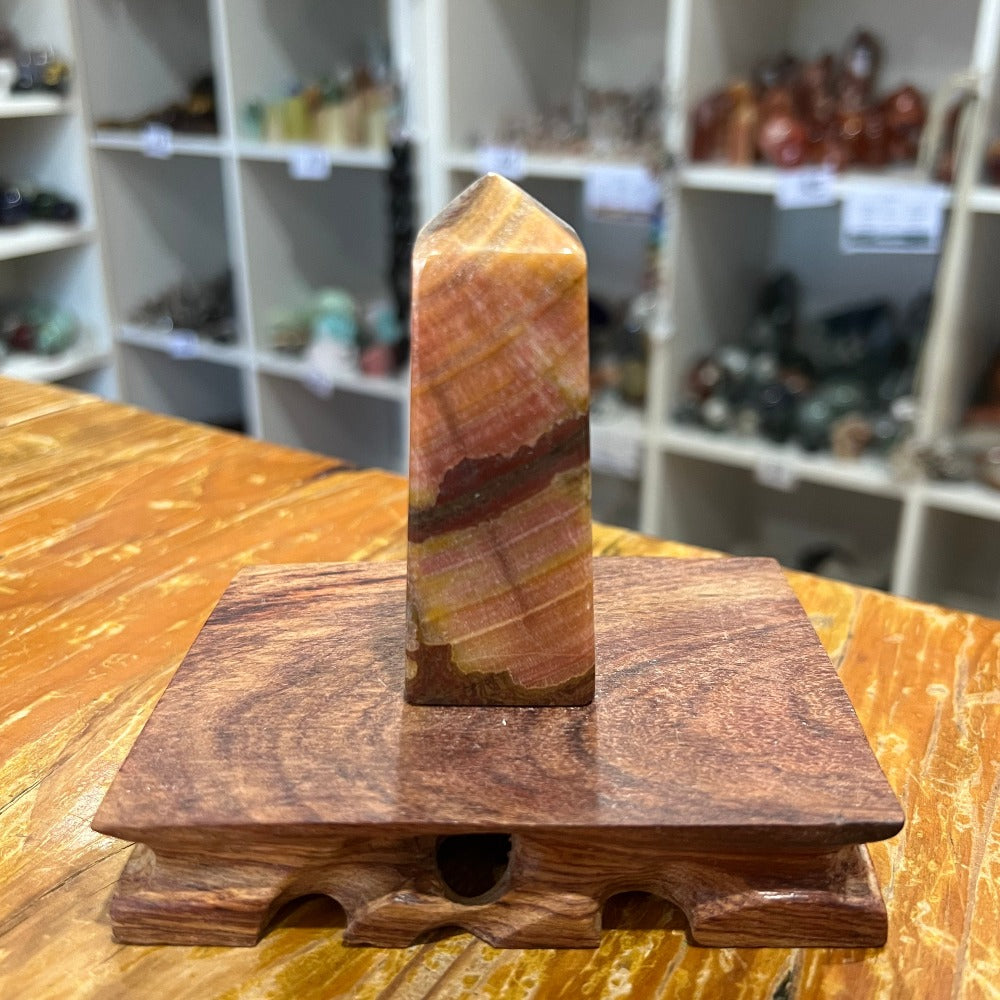 Peach Calcite Tower