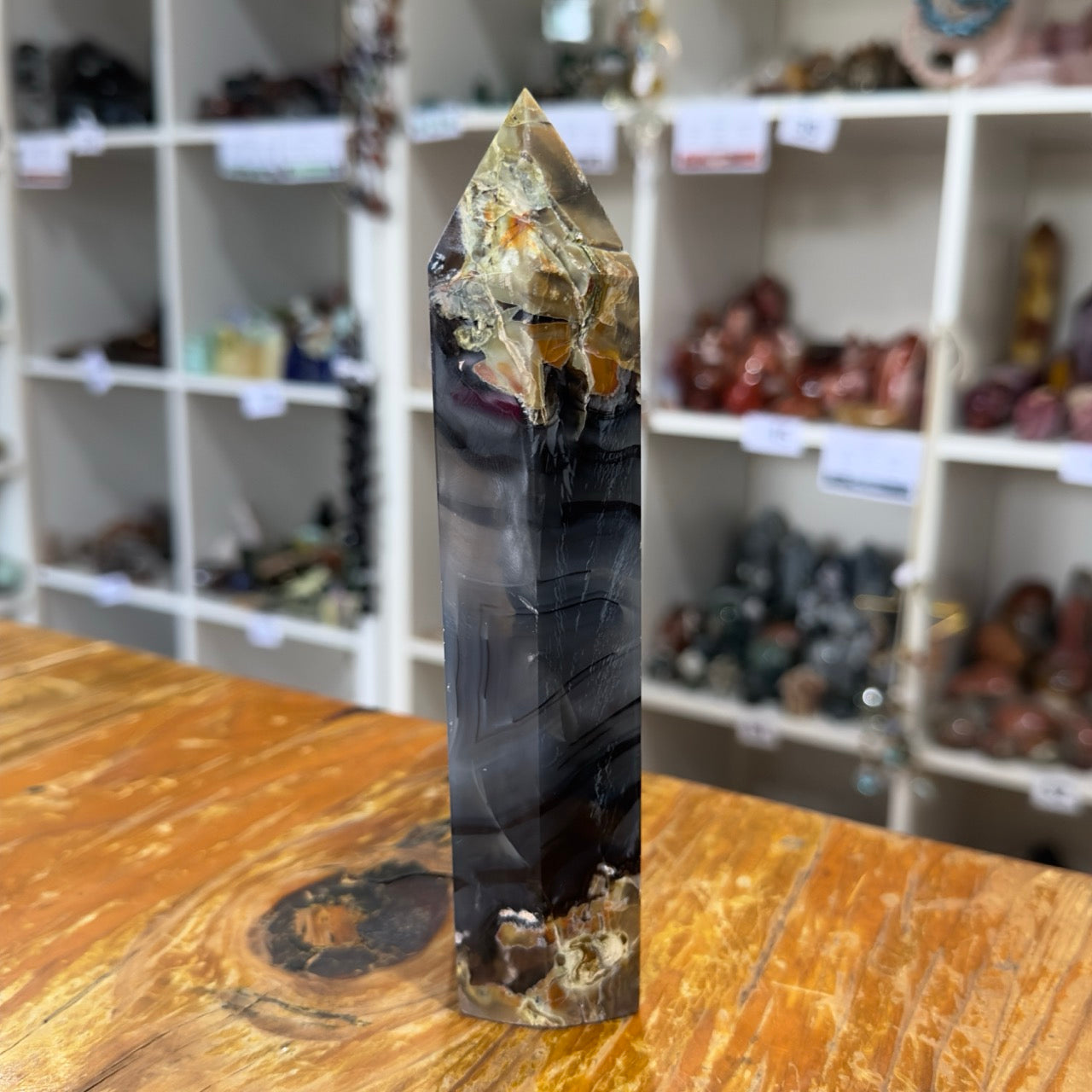 Volcanic Agate Tower | 583g