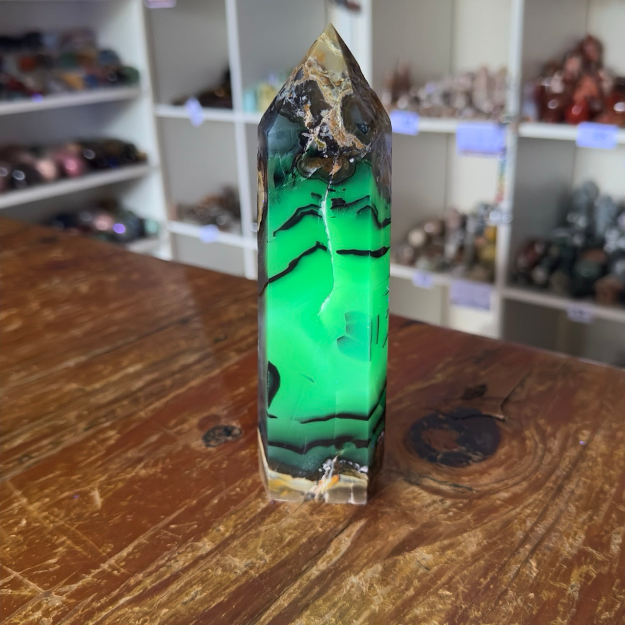 Volcanic Agate Tower | 583g