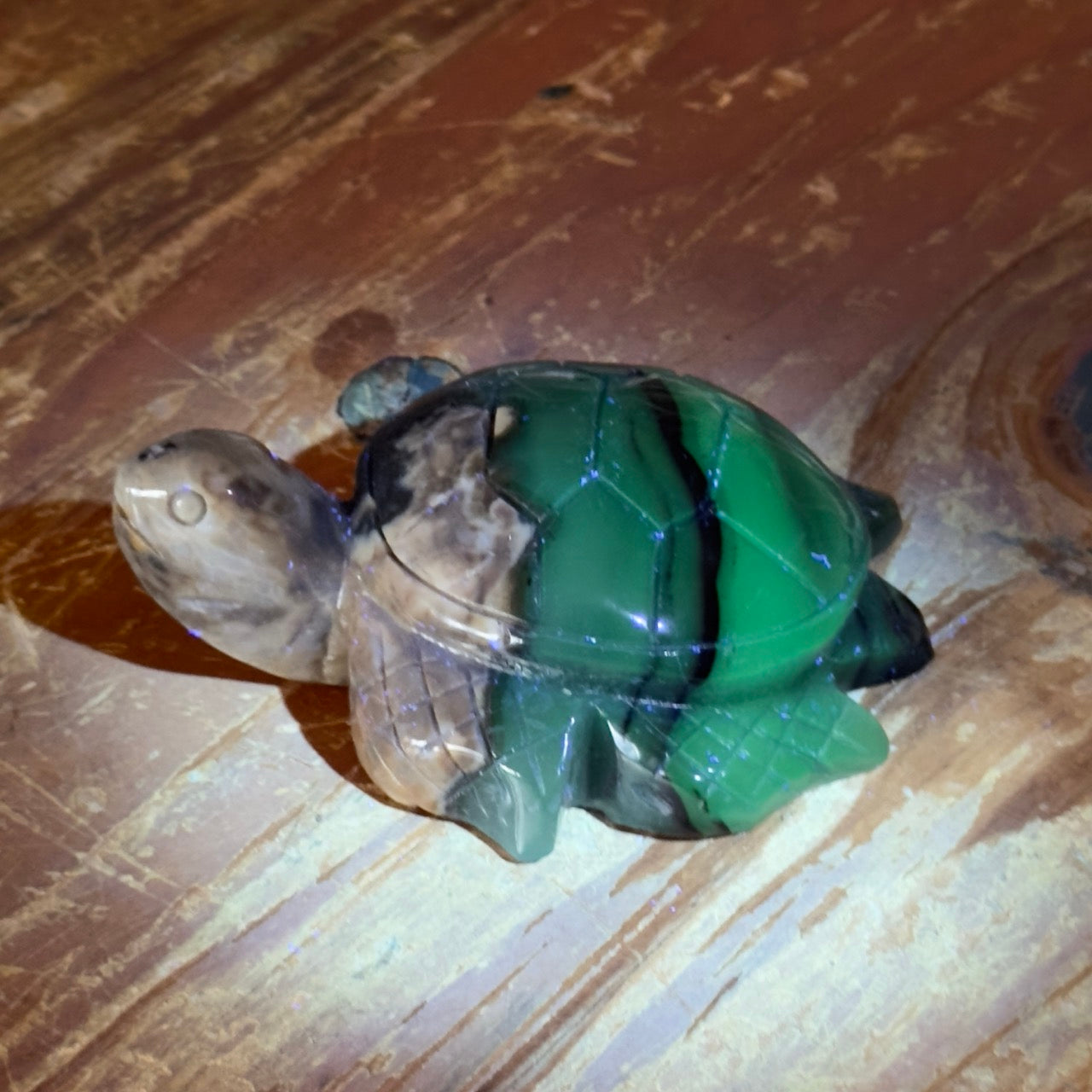 Volcanic Agate Turtle | 222g