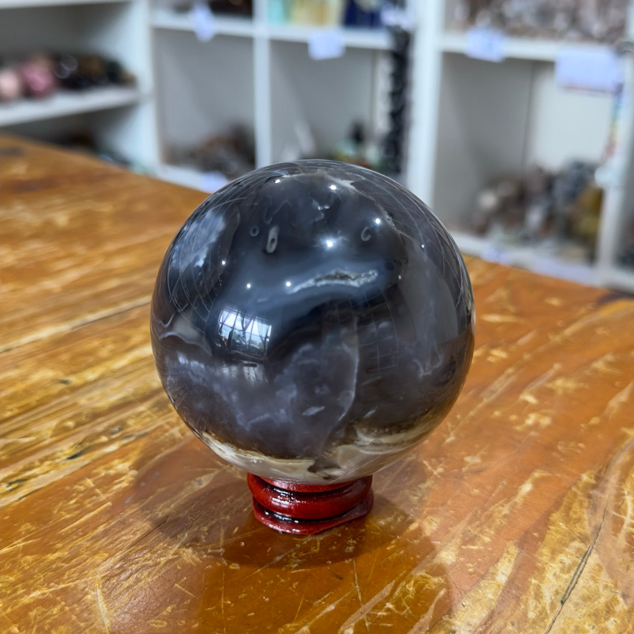 Volcanic Agate Sphere | 427g