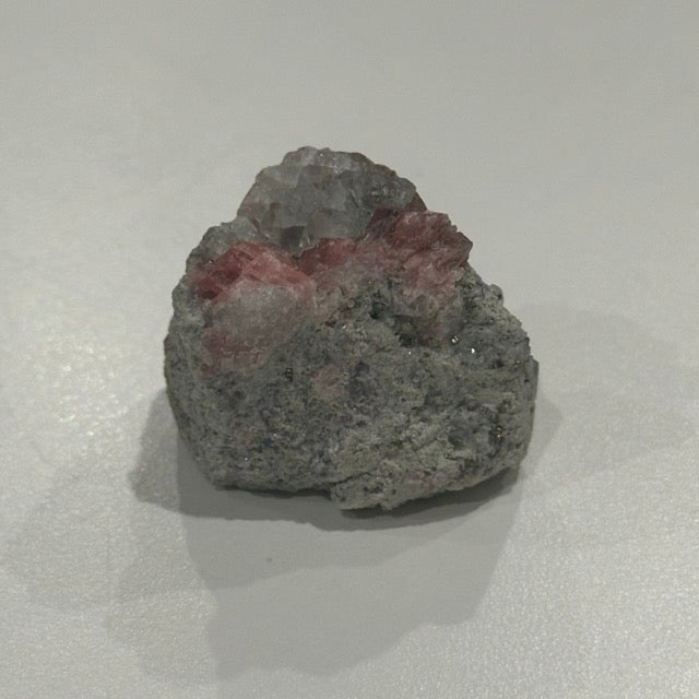 Rhodocrosite with Pyrite & Quartz Specimen | 45g