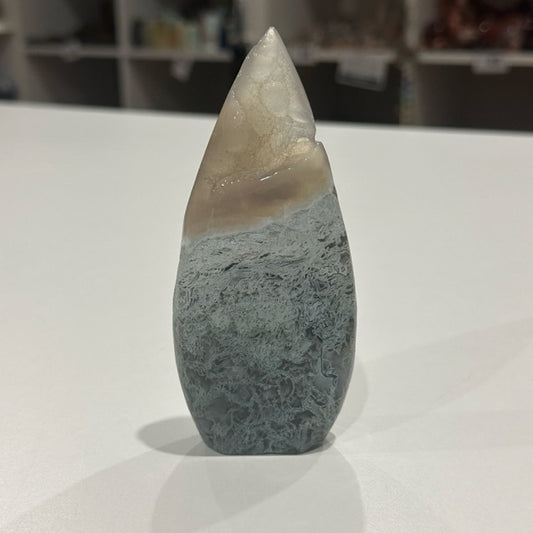 Moss Agate Teardrop | 178g