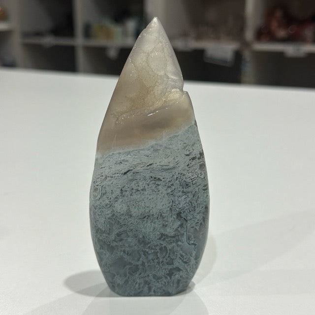 Moss Agate Teardrop | 178g