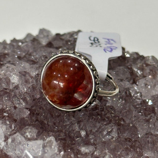 Fire Quartz Ring