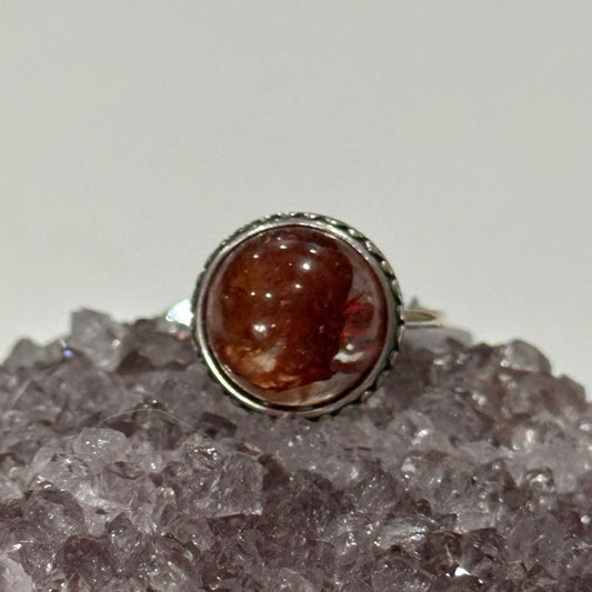 Fire Quartz Ring