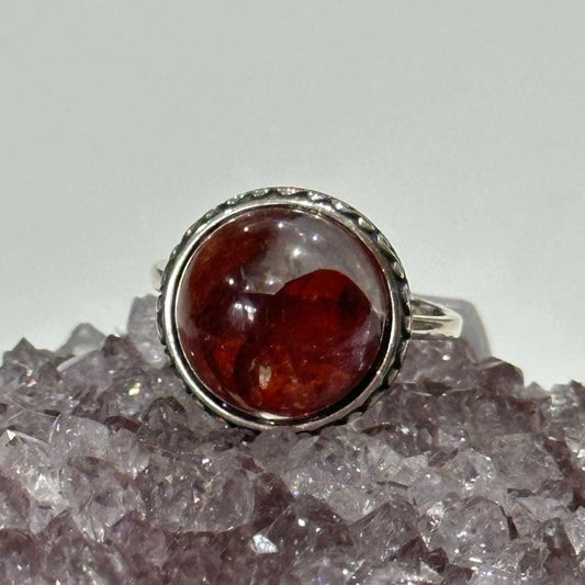 Fire Quartz Ring