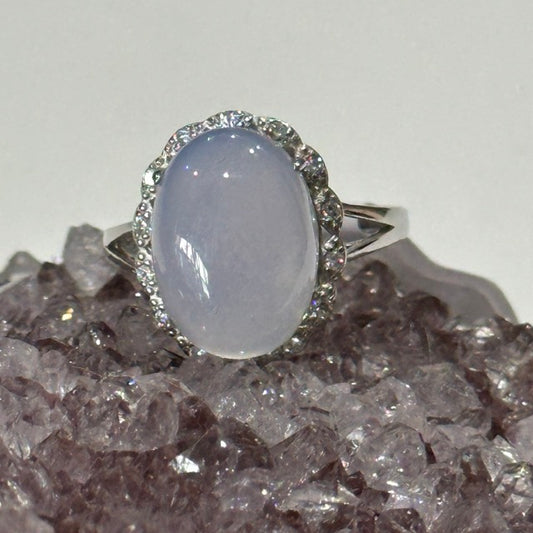 Blue Chalcedony Ring