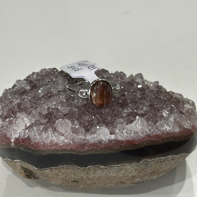 Copper Rutile Ring