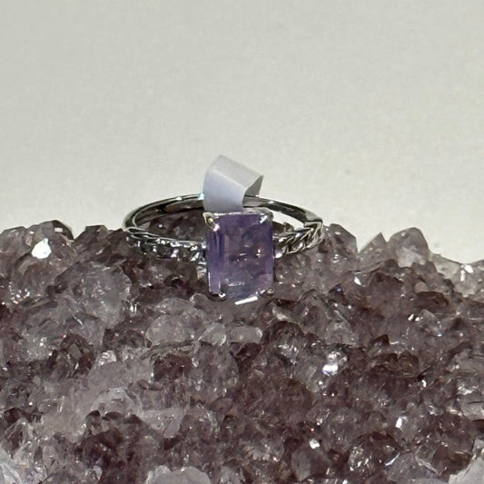 Lavender Quartz Ring