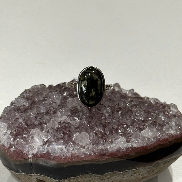 Green Tourmaline Ring