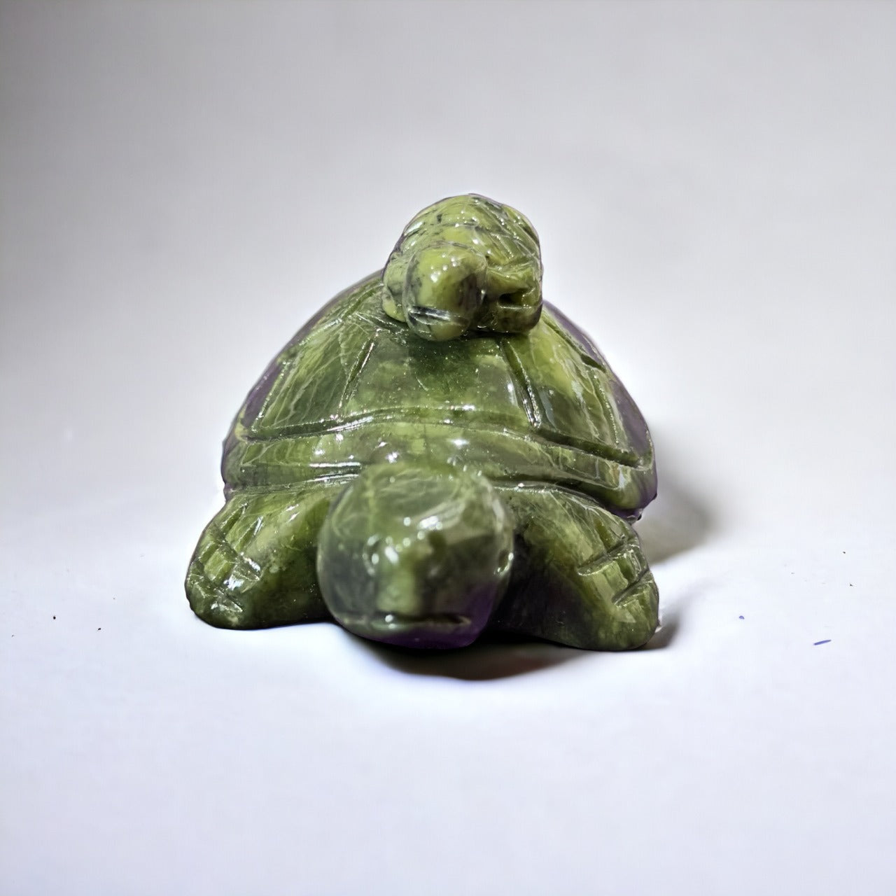 Jade Turtle with Baby
