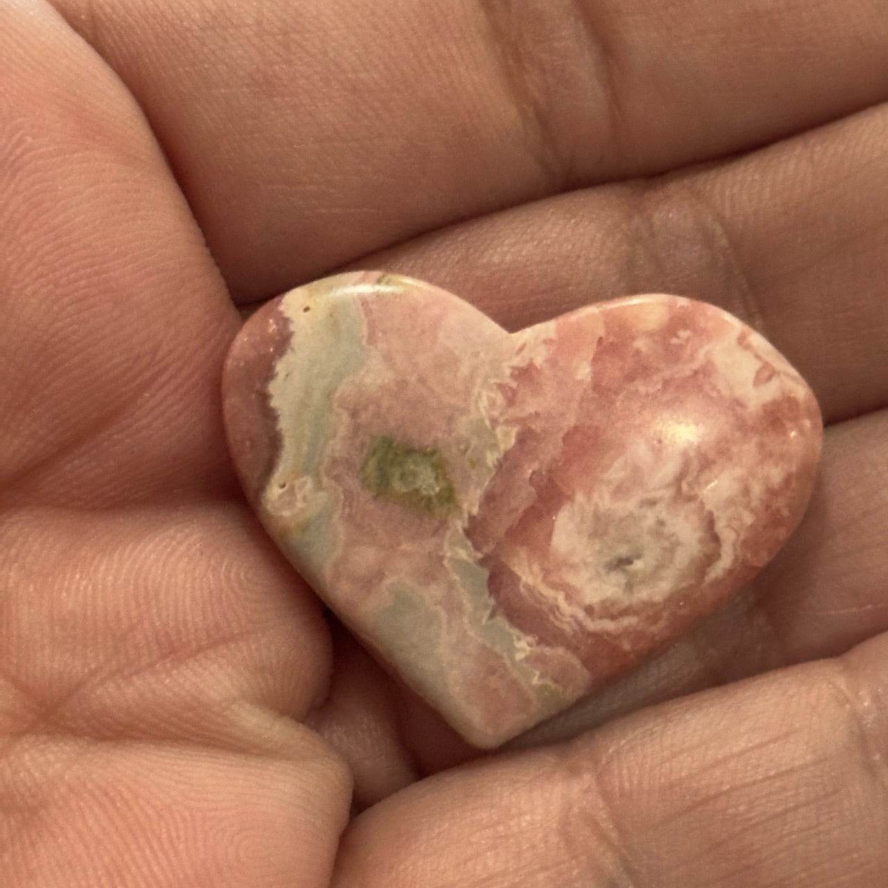 Rhodocrosite Heart – Crystals by Sisters