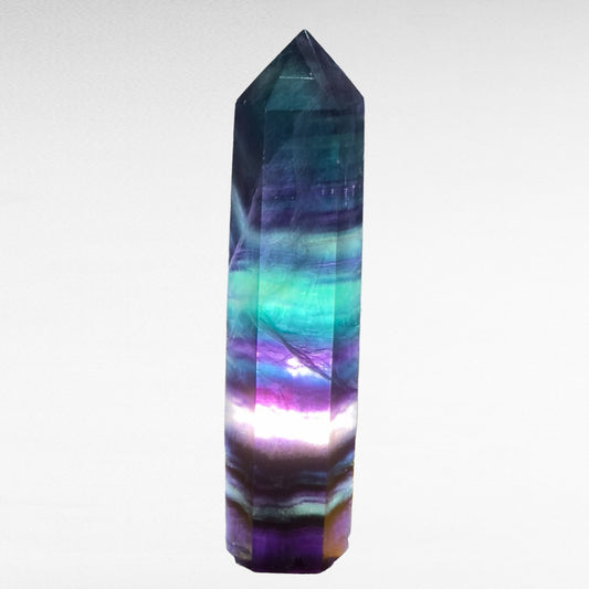 Rainbow Fluorite Point | 171g