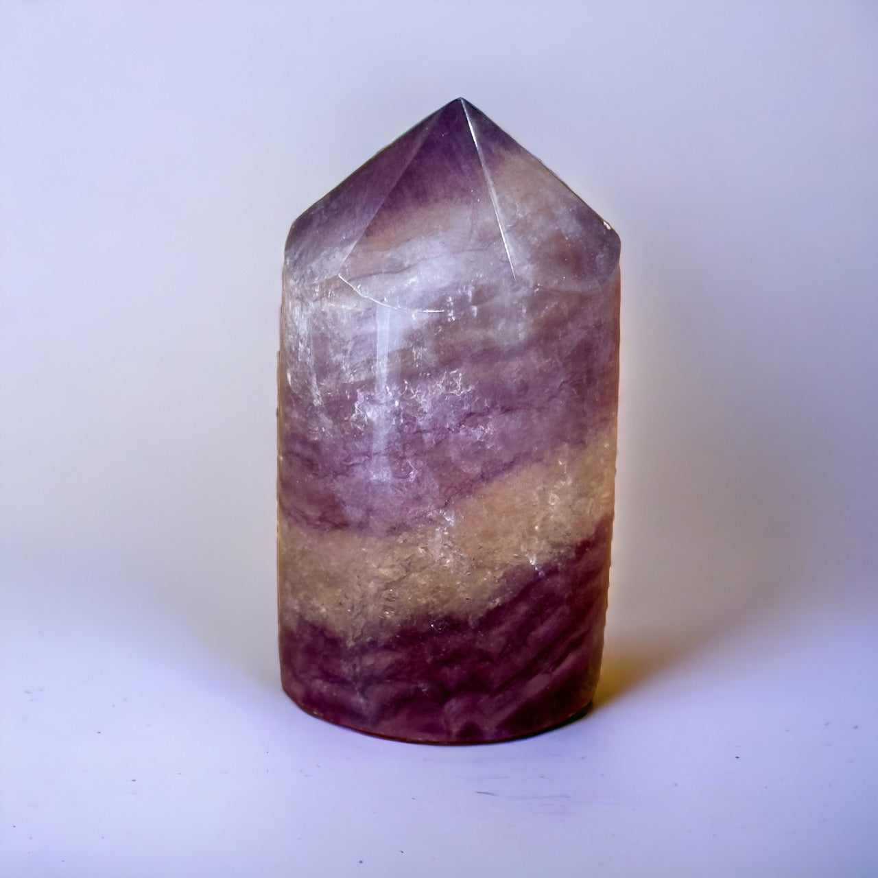 Fluorite Round Tower | 162g