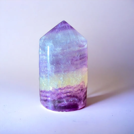 Fluorite Round Tower | 162g