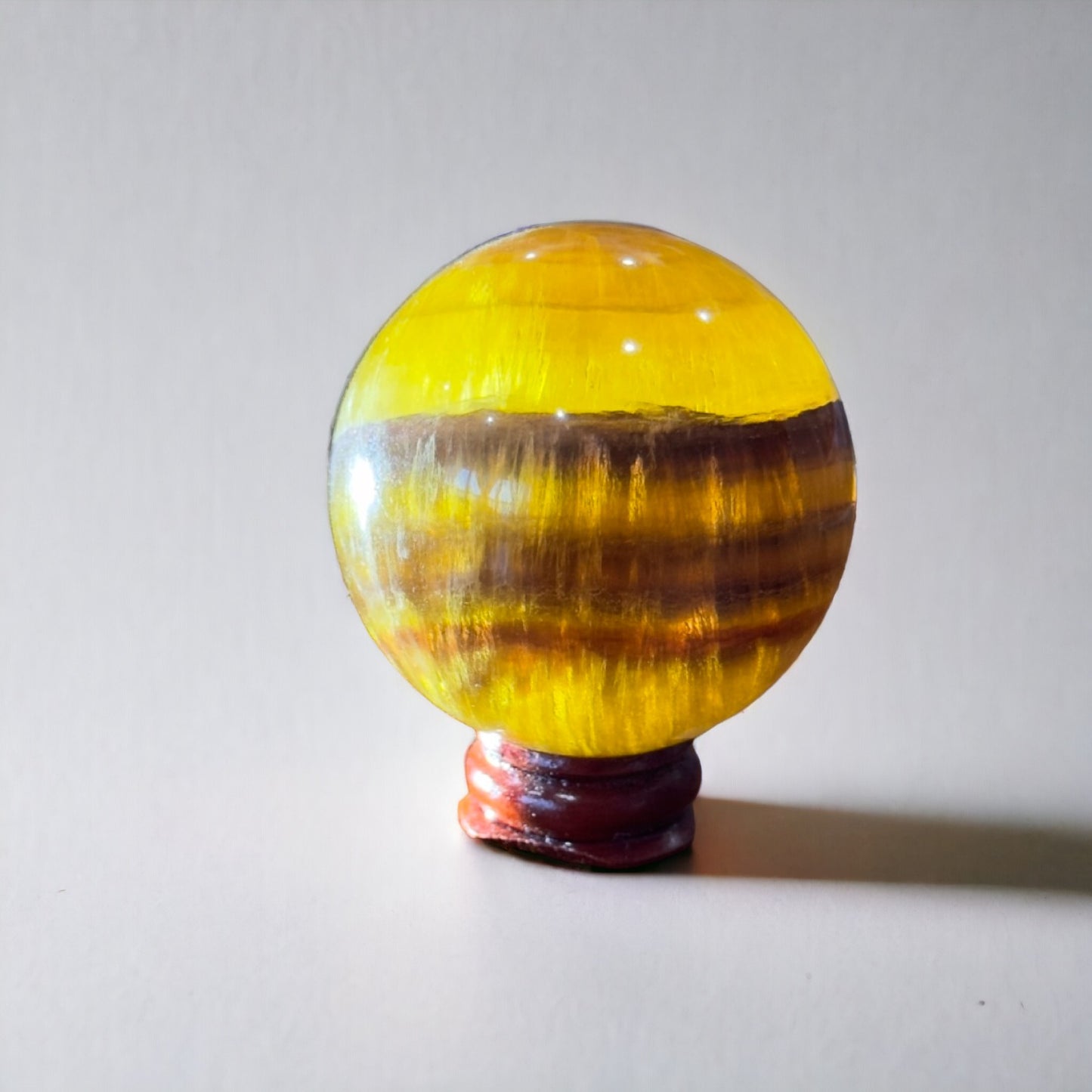 Yellow Fluorite Sphere | 257g