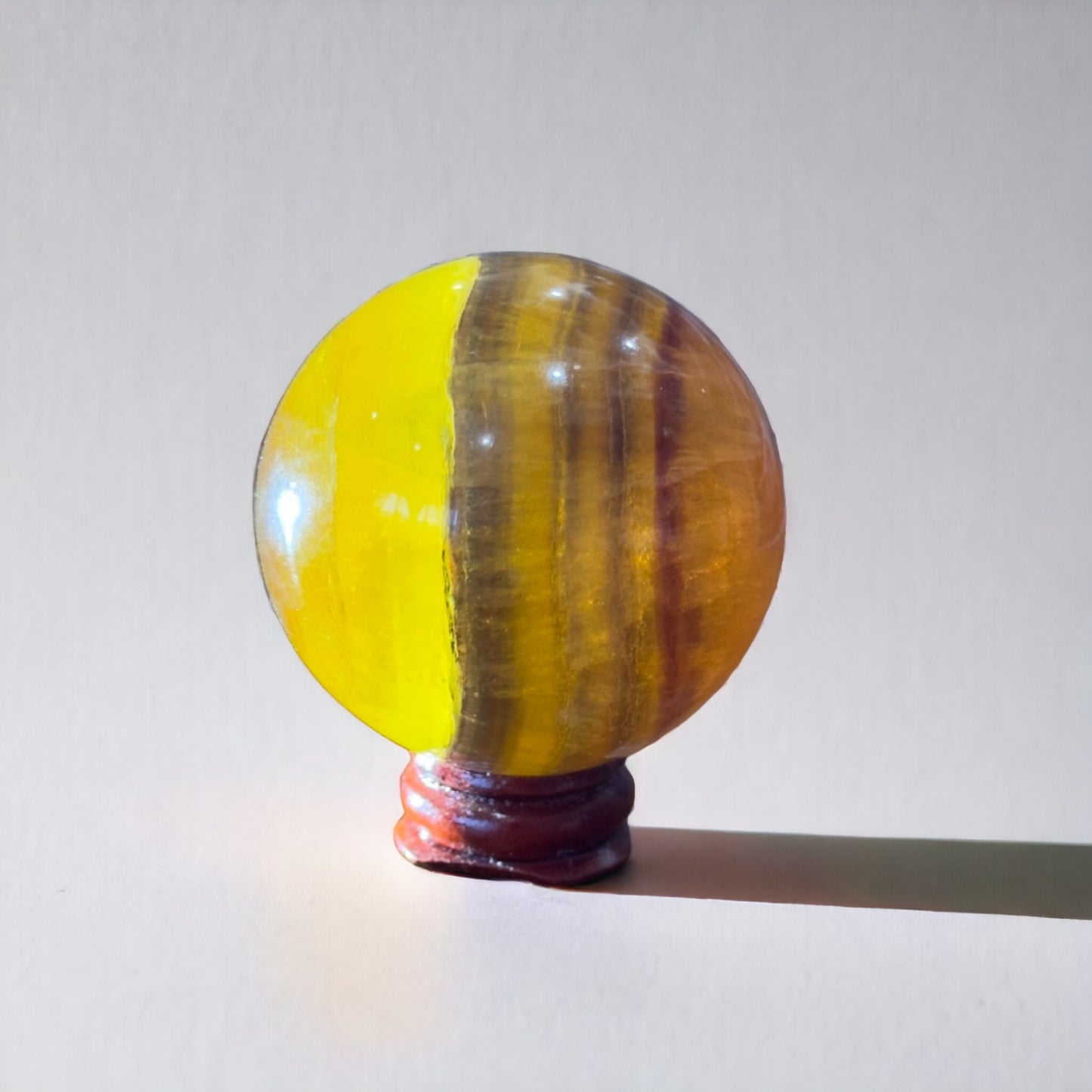 Yellow Fluorite Sphere | 257g