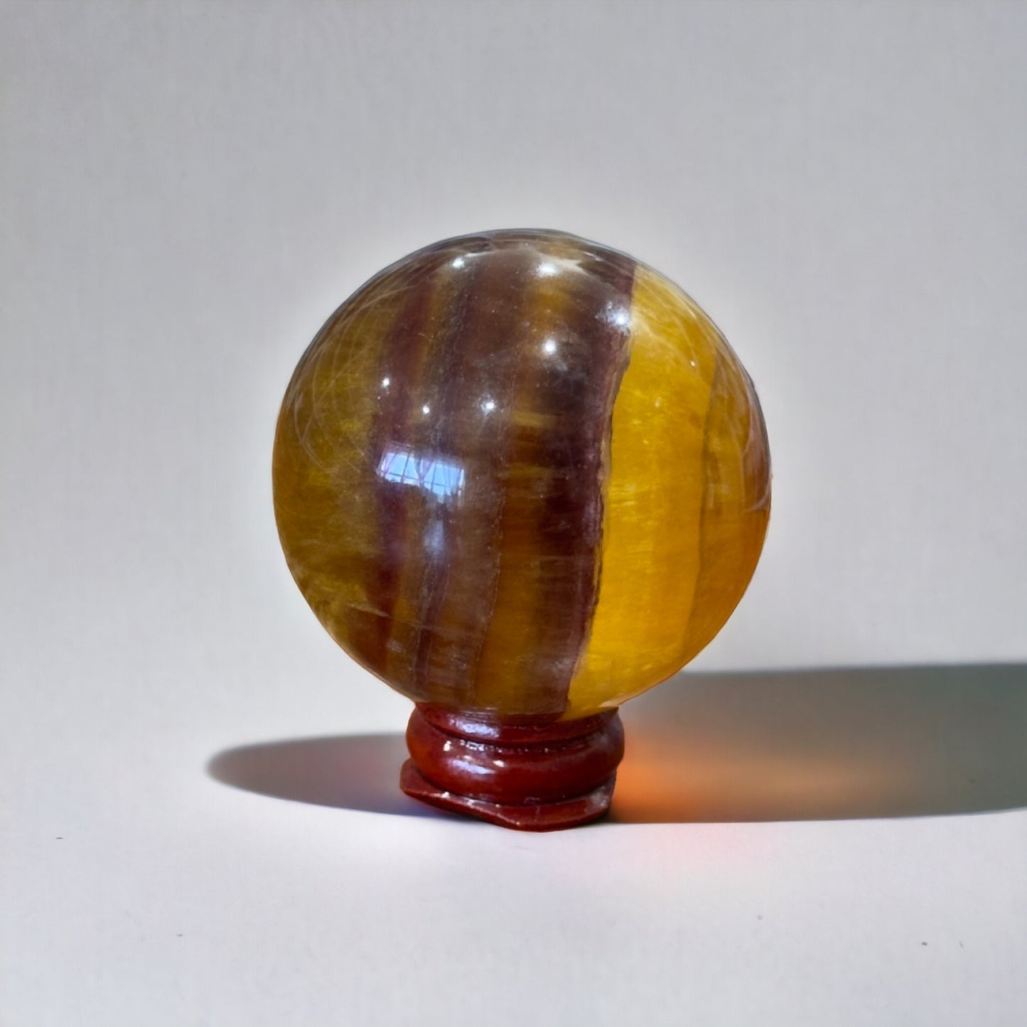 Yellow Fluorite Sphere | 257g