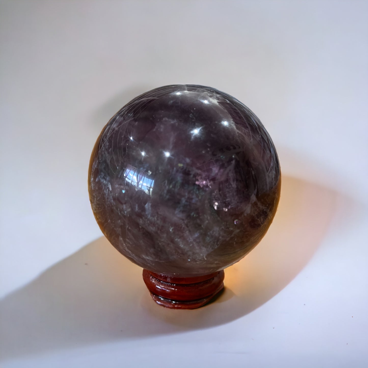 Rainbow Fluorite Sphere | 455g