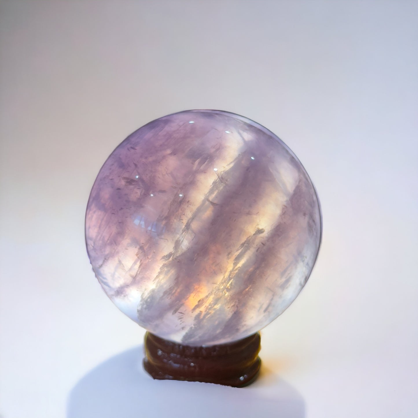 Fluorite with Mica Sphere | 315g