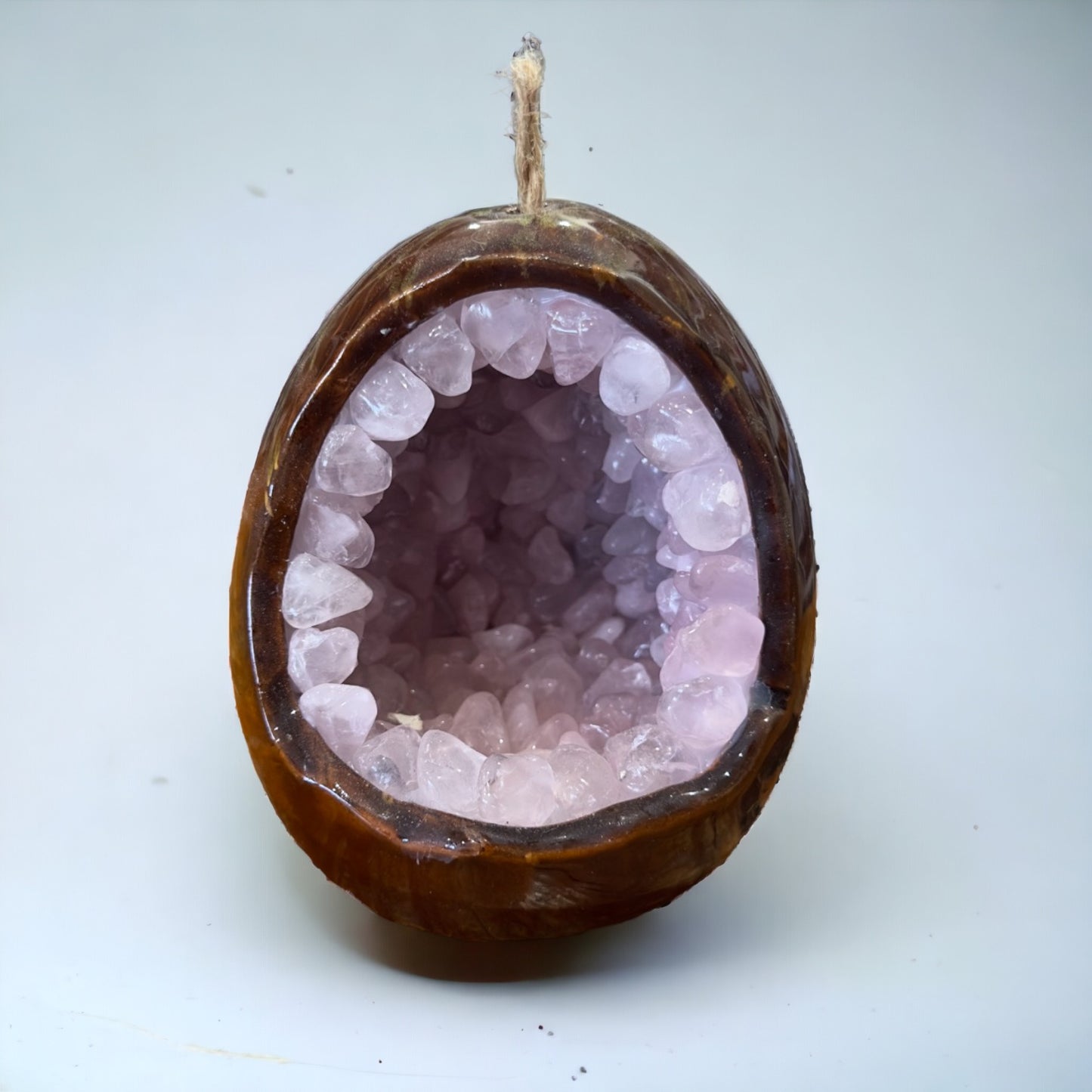 Crystal Lamp | Rose Quartz