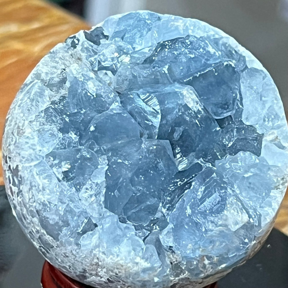 Celestite Cluster Sphere