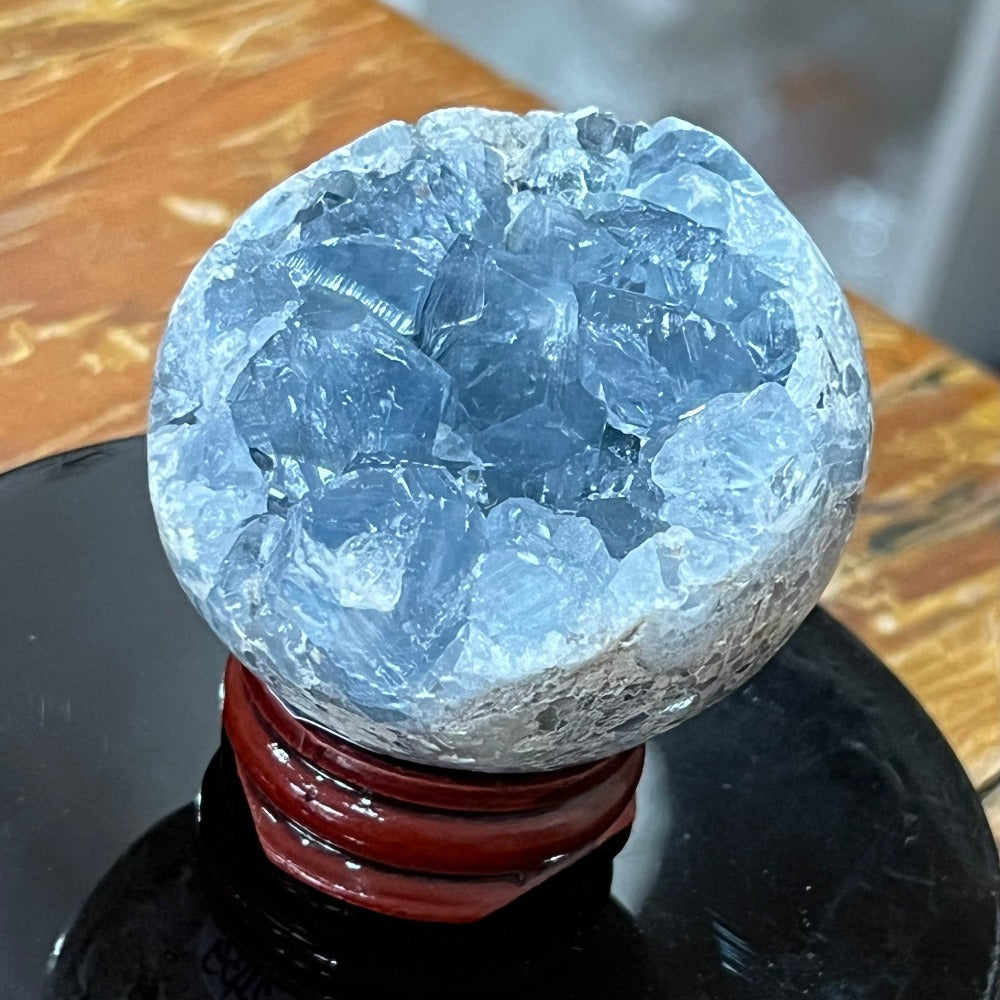 Celestite Cluster Sphere