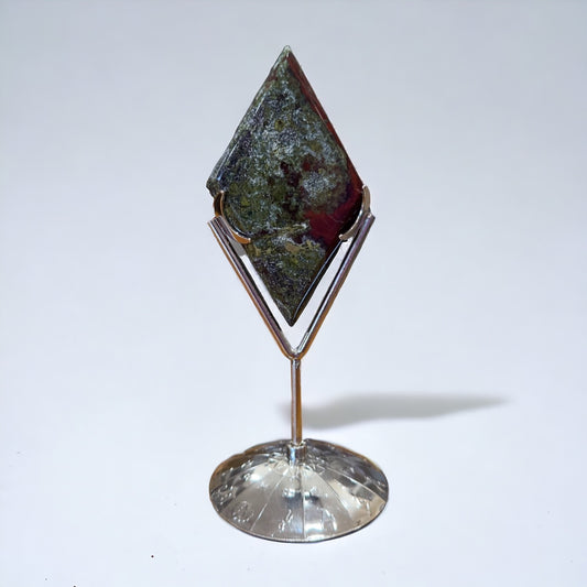 Dragon Blood Stone Diamond with Stand