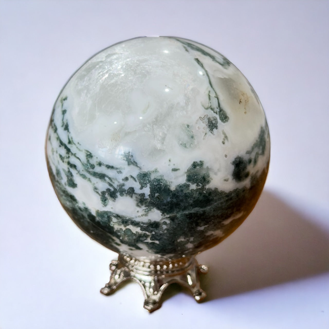 Moss Agate Sphere | 426g