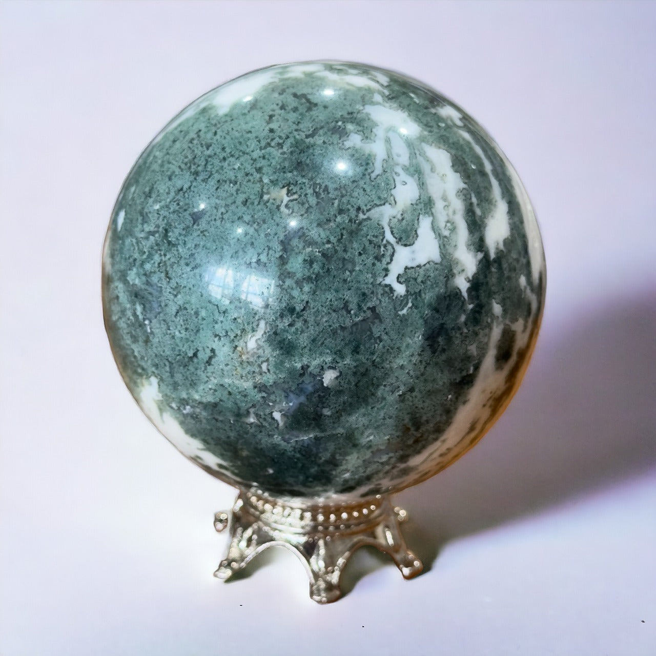 Moss Agate Sphere | 426g