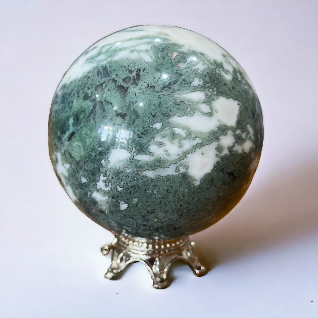 Moss Agate Sphere | 426g