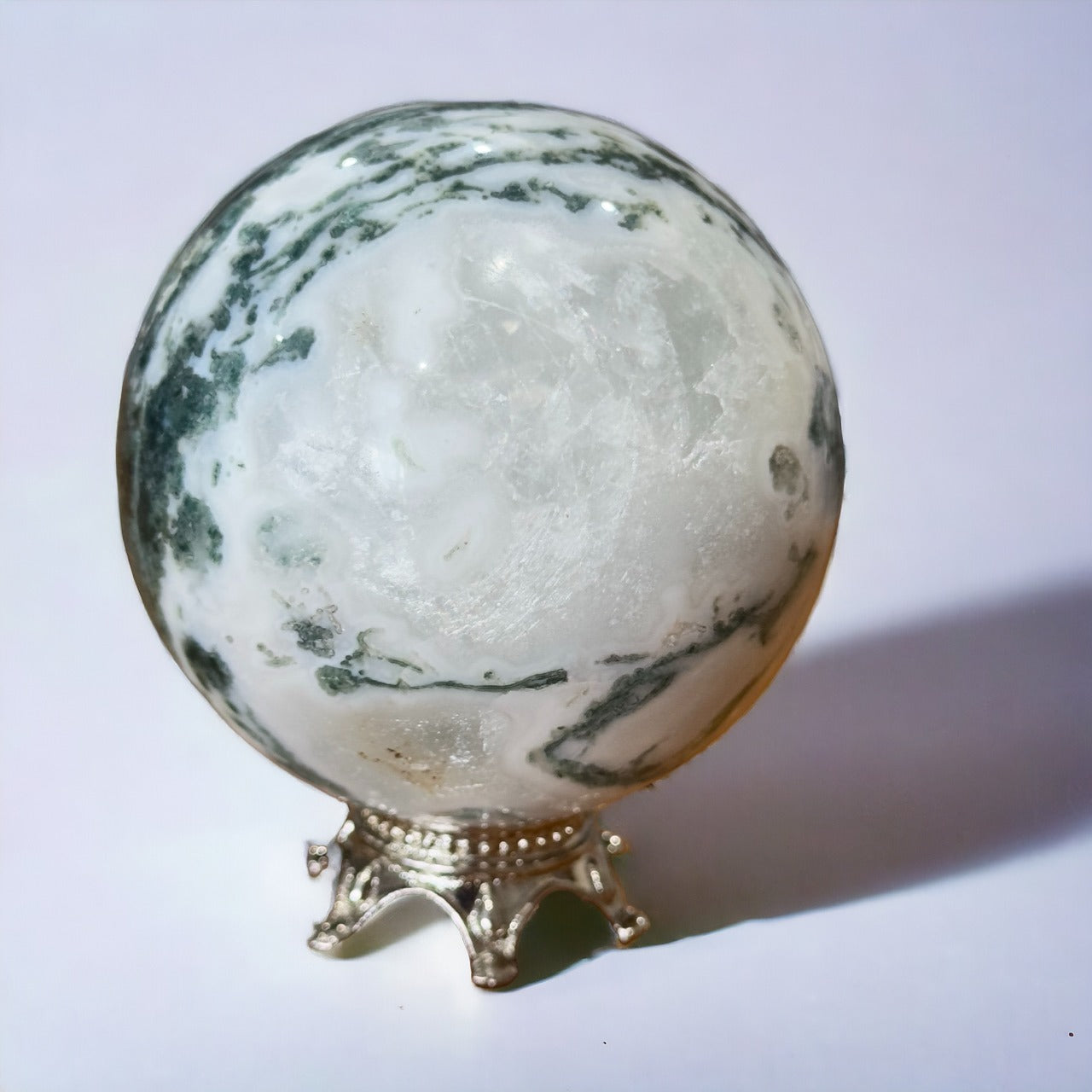 Moss Agate Sphere | 426g