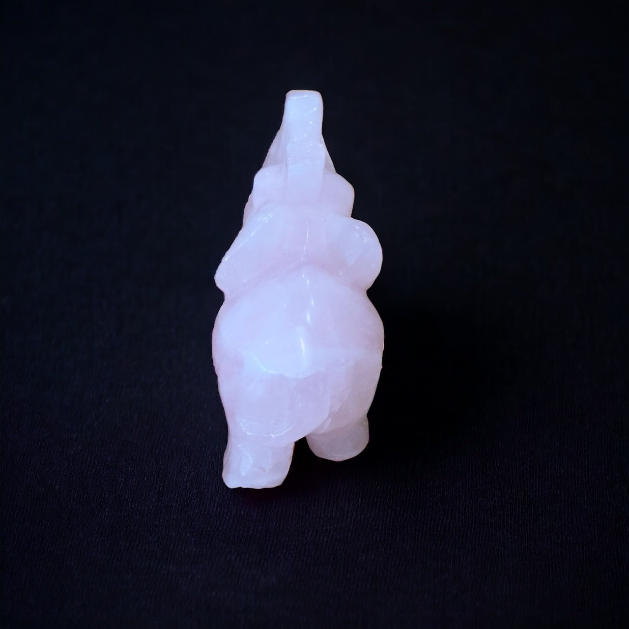 Rose Quartz Elephant