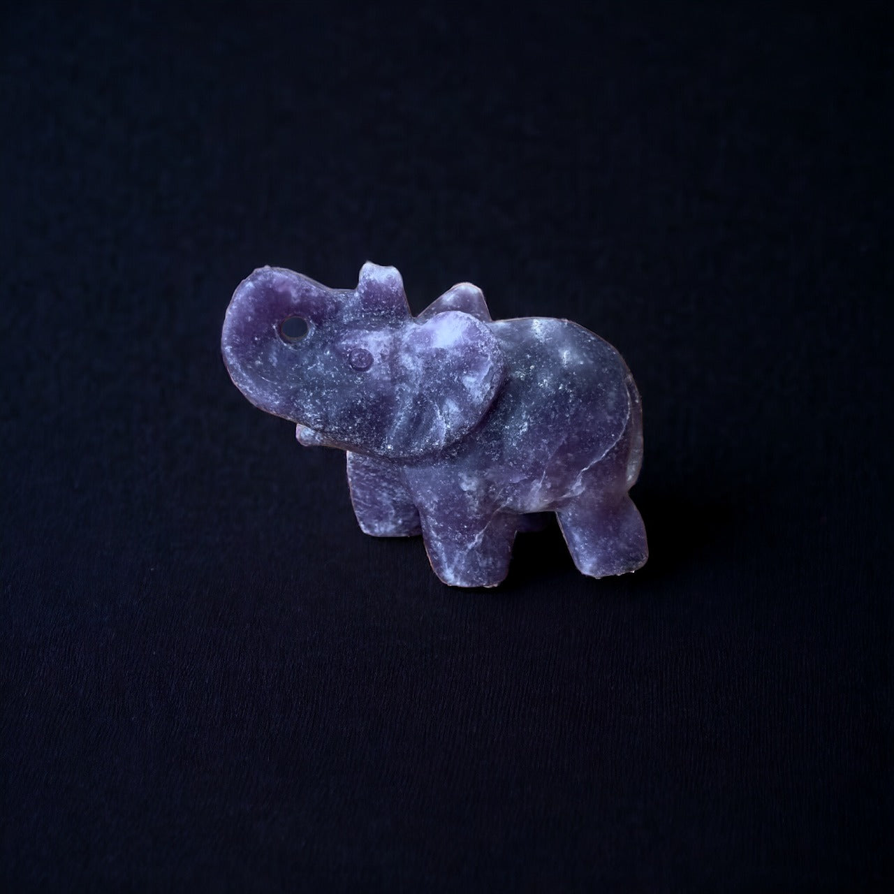 Lepidolite Elephant