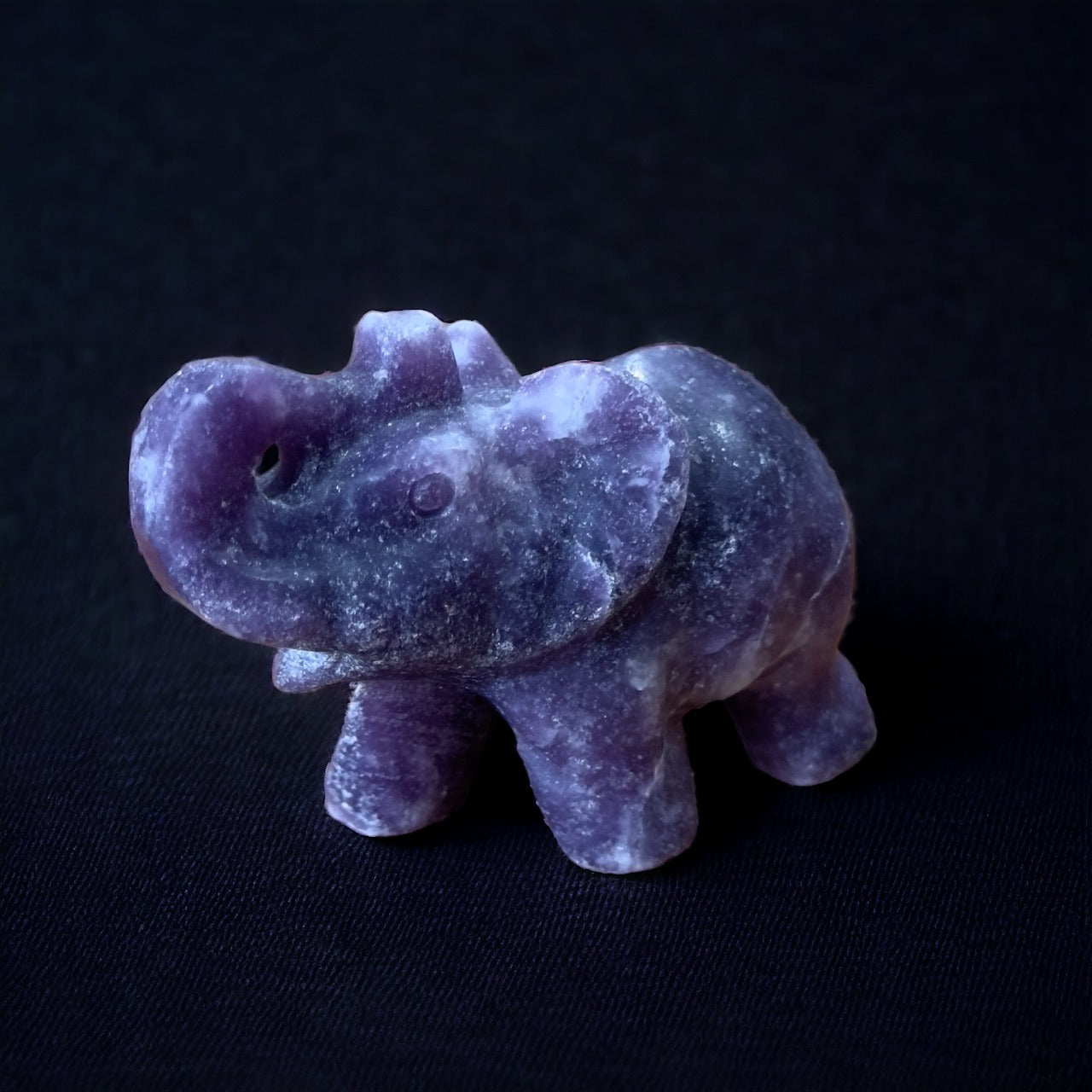 Lepidolite Elephant