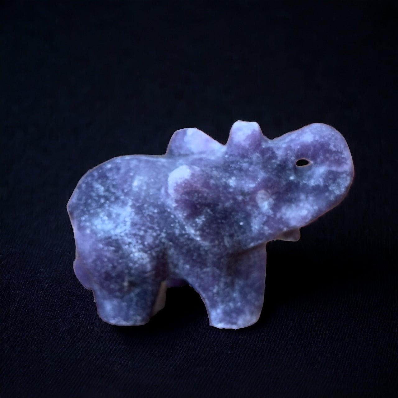 Lepidolite Elephant