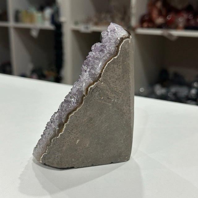 Rainbow Amethyst with Stalactite Eye | 774g