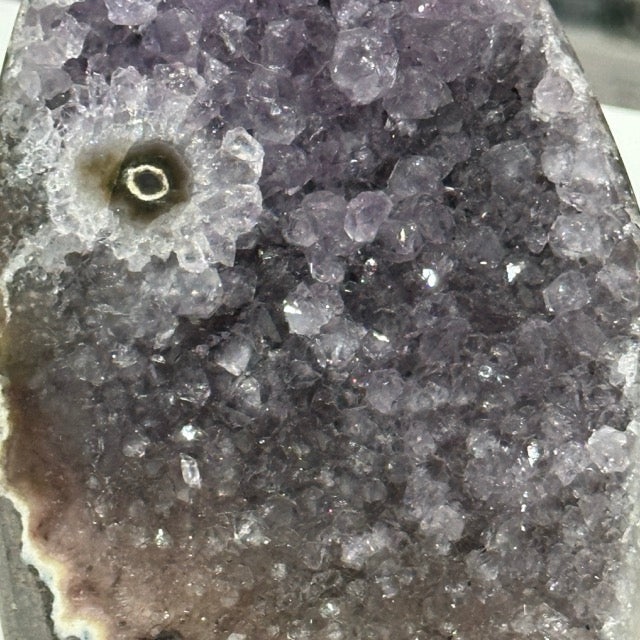 Rainbow Amethyst with Stalactite Eye | 774g