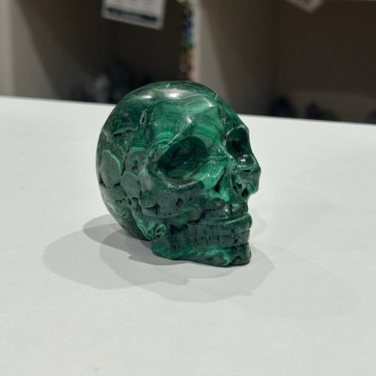 Malachite Skull | 462g