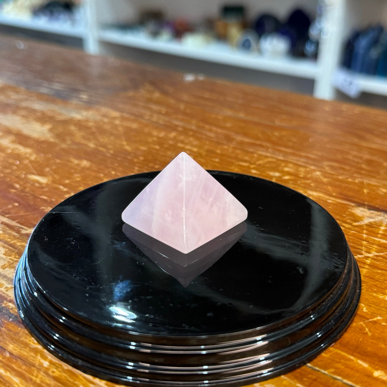 Rose Quartz Pyramid