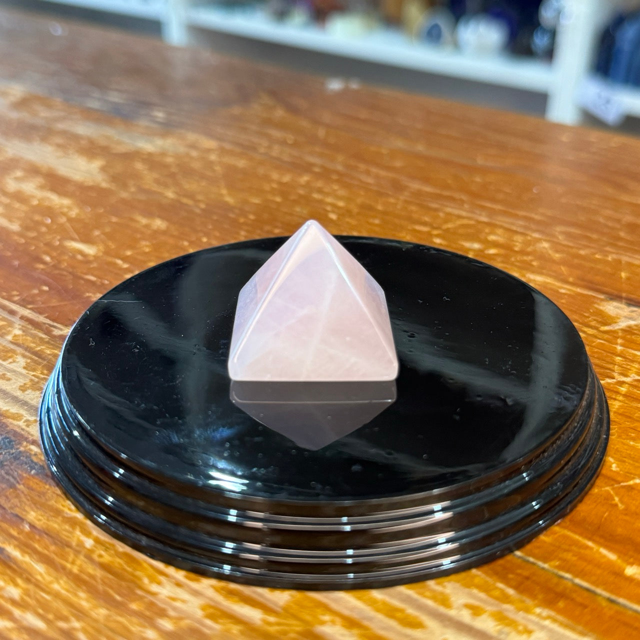 Rose Quartz Pyramid