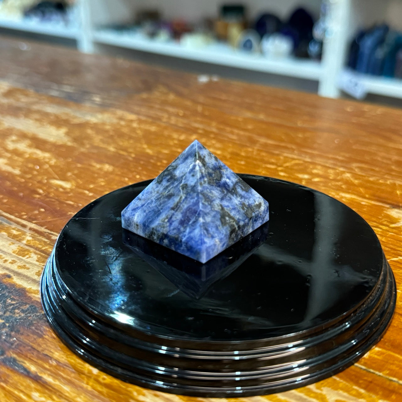 Sodalite Pyramid