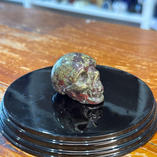 Dragon Blood Stone Skull | 46g